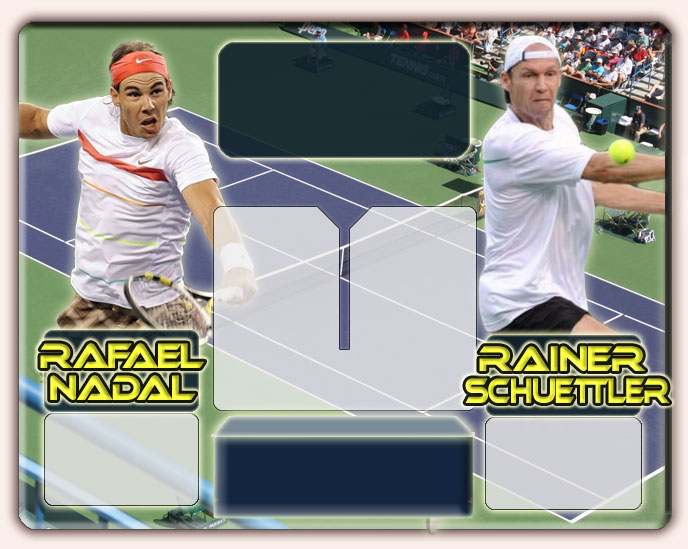 Nadal vs Schuettler en Indian Wells 2010